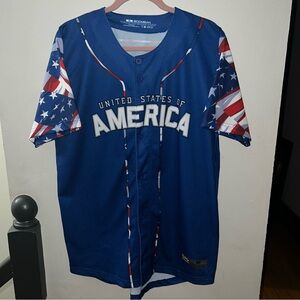 Boombah USA Patriotic Jersey Size Medium